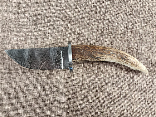 3.5" Damascus Drop Point #159