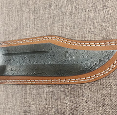 8" Damascus Bowie #164