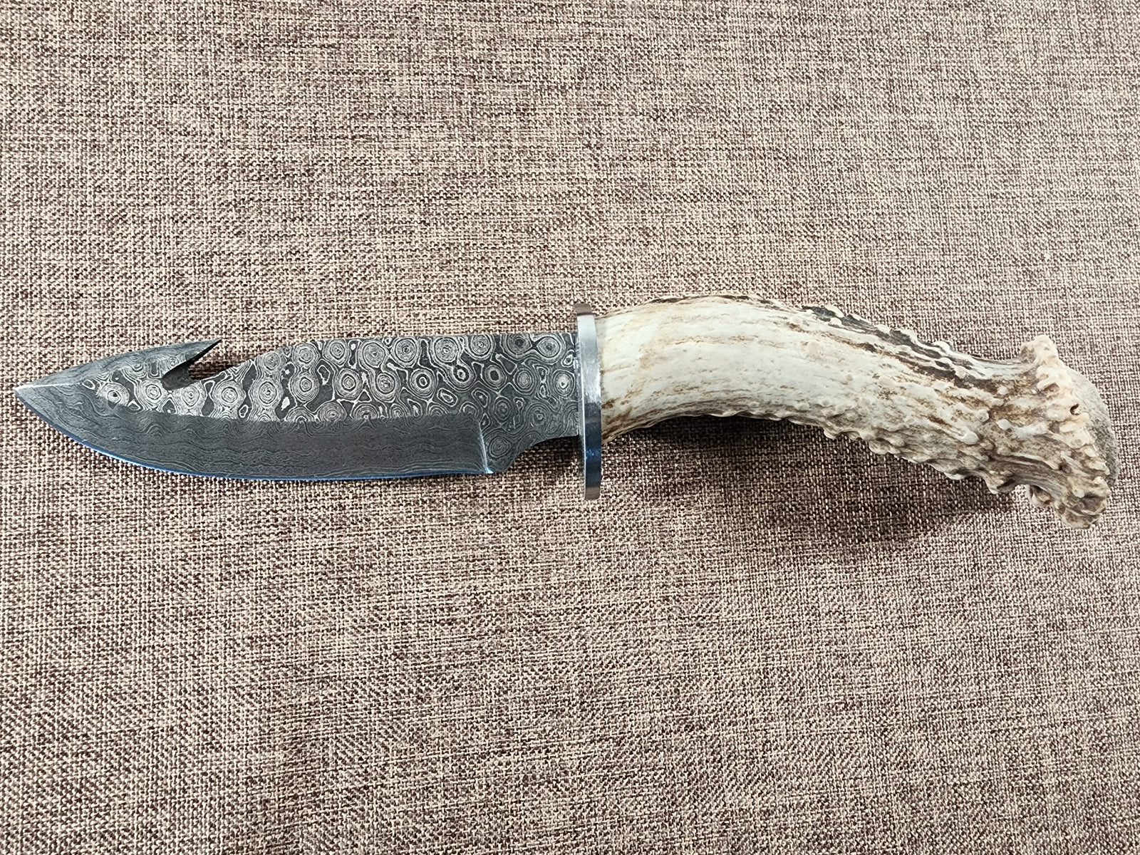 5" Damascus Gut Hook #64