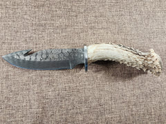 5" Damascus Gut Hook #64