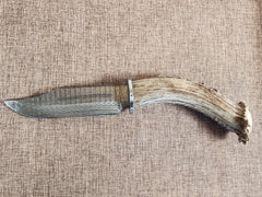 5" Damascus Clip Point 2B02