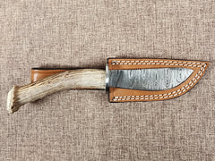 4" Damascus Field Scalpel E01