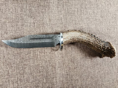 5" Damascus Clip Point #49