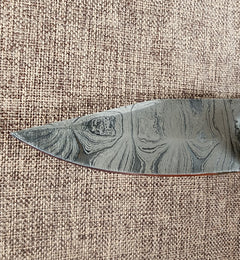 4" Damascus Drop Point #153