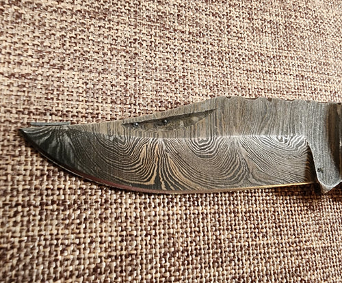 3" Ram Horn Damascus Folder H09