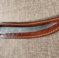 7" Damascus Filet #129