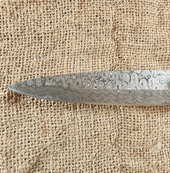 6" Damascus Field Scalpel #79