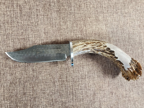 4" Damascus Clip Point B02