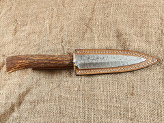 6" Damascus Field Scalpel #79
