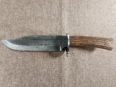 8" Damascus Bowie #162
