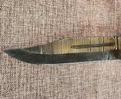 6" Damascus Clip Point #73