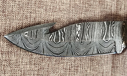 5" Damascus Gut Hook 2A07