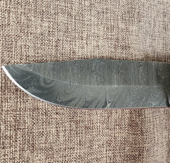 5" Damascus Drop Point #55