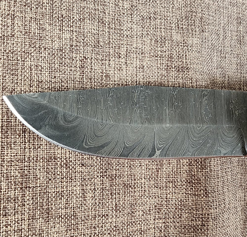 5" Damascus Drop Point #55