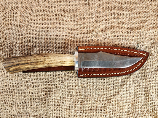 4" Damascus Clip Point #20