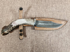 5" Damascus Clip Point 2B05