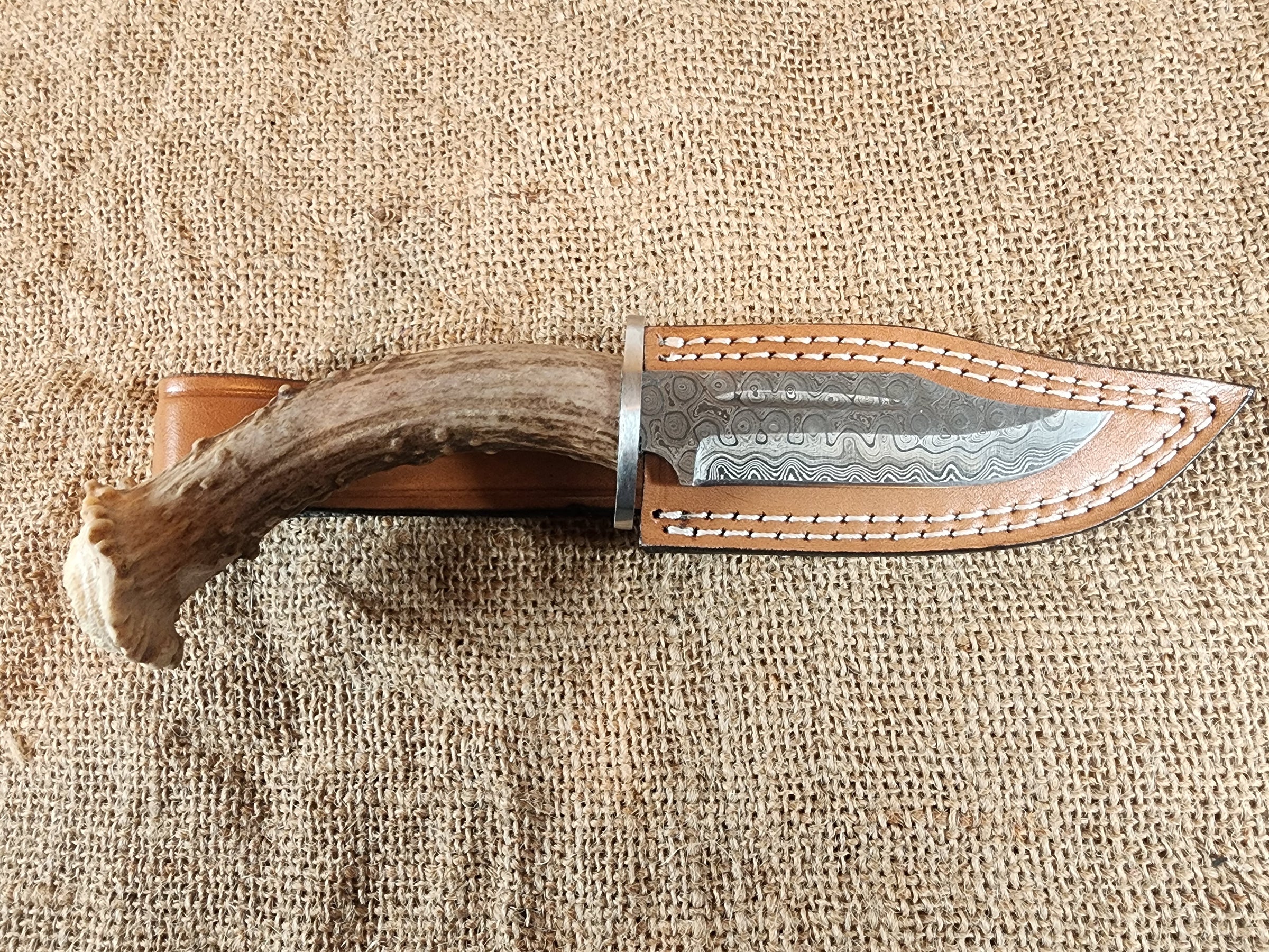 4" Damascus Clip Point #21