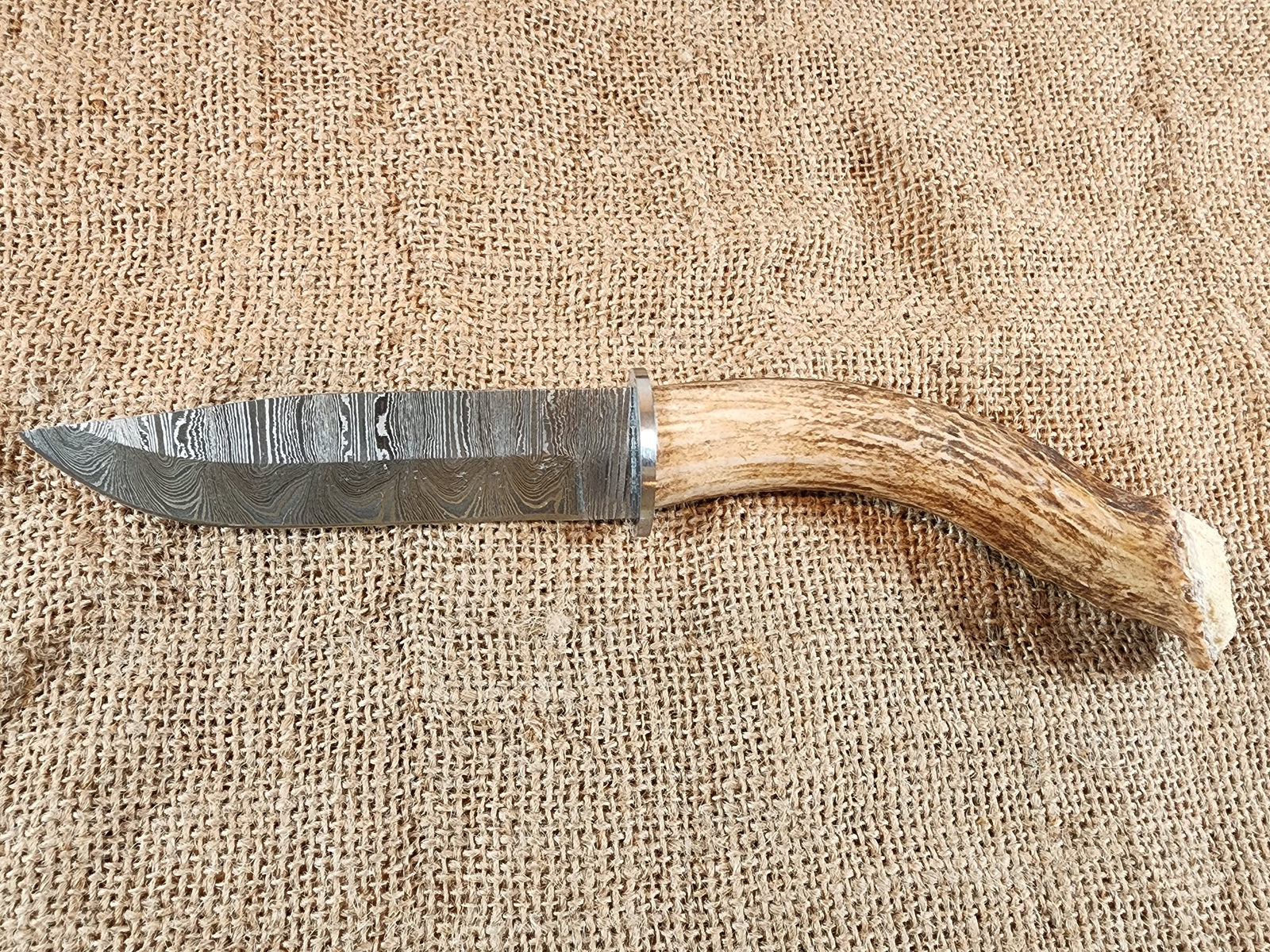 5" Damascus Drop Point #53