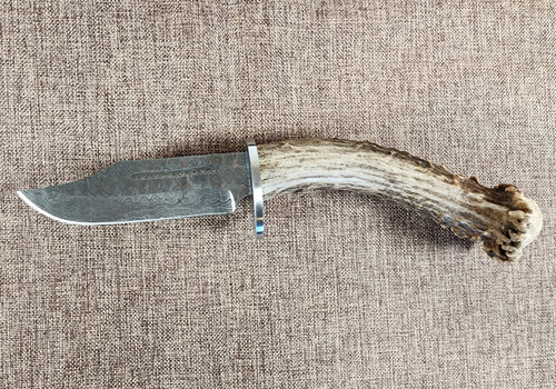 4" Damascus Clip Point B04