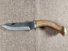 5" Damascus Gut Hook #59
