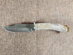 4" Damascus Clip Point B01