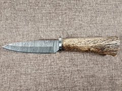 4" Damascus Spear Point #27