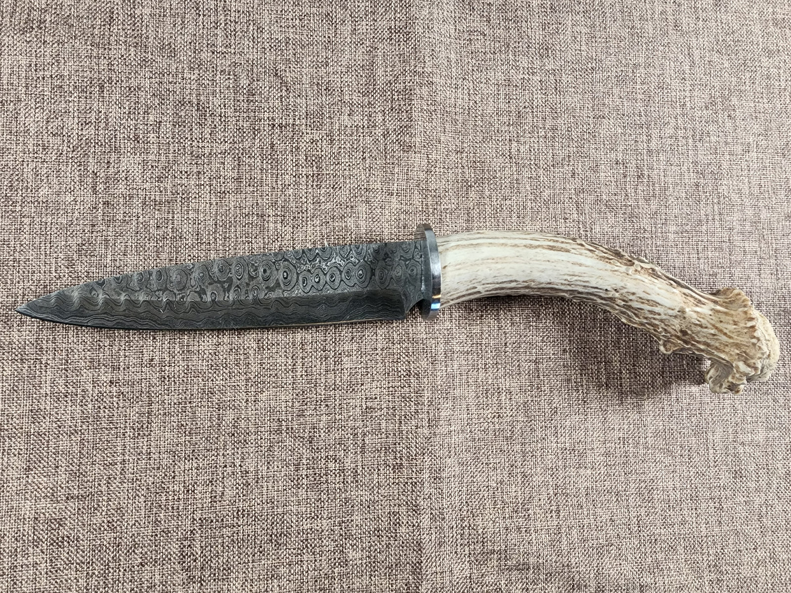6" Damascus Spear Point #80
