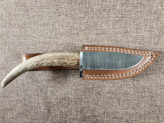 4" Damascus Clip Point #103
