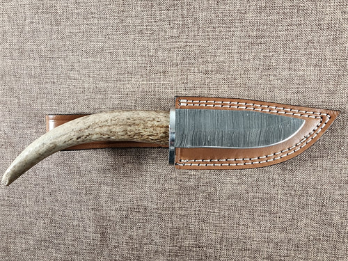 4" Damascus Clip Point #103