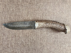 5" Damascus Drop Point #10