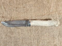 5" Damascus Drop Point #14