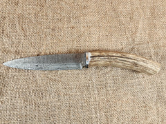 6" Damascus Spear Point #16