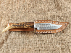 4" Damascus Clip Point #99