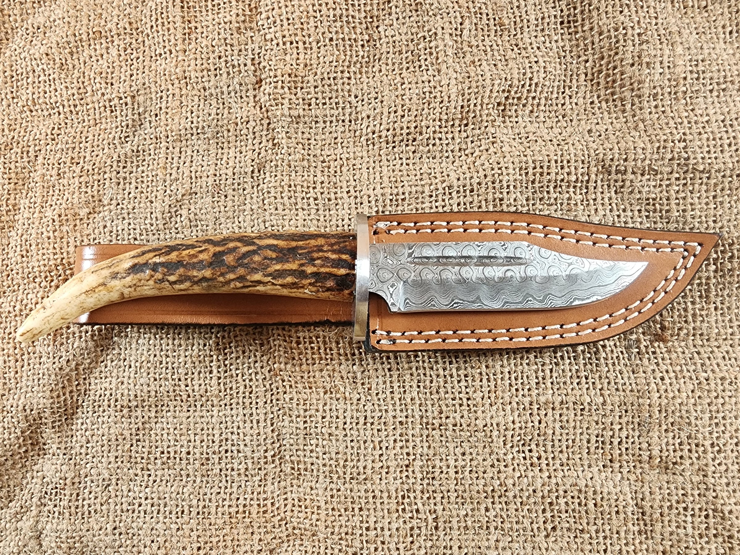 4" Damascus Clip Point #99