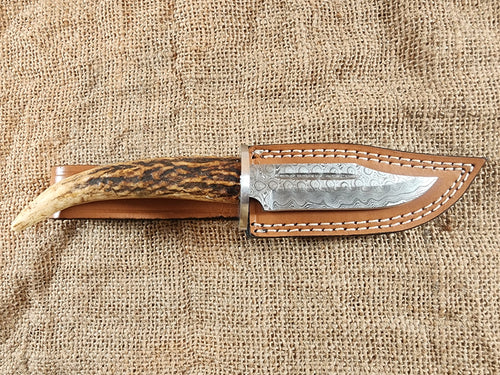 4" Damascus Clip Point #99