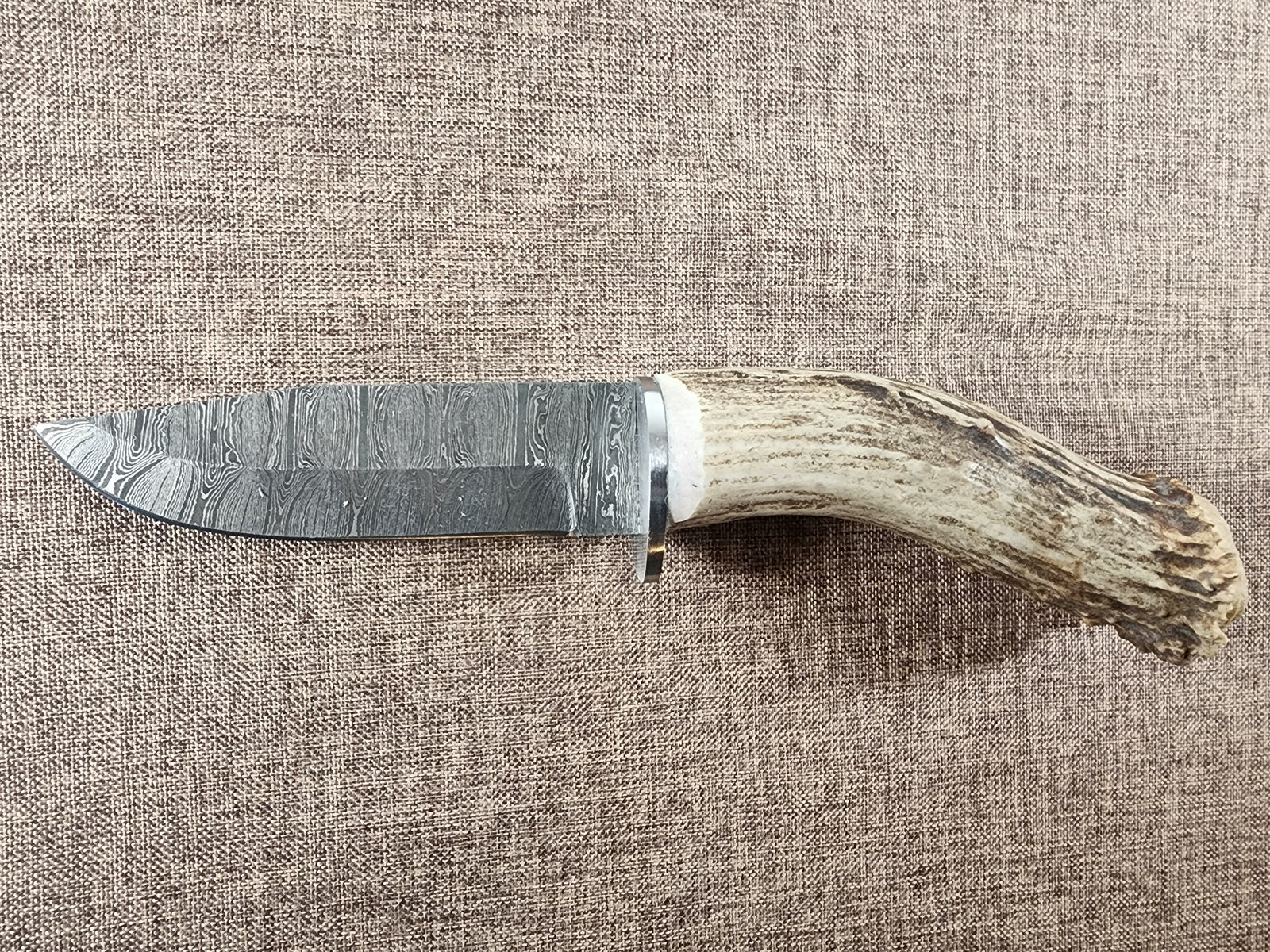 5" Damascus Drop Point #117