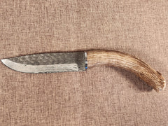 6" Damascus Drop Point 3C01