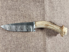 5" Damascus Drop Point #116