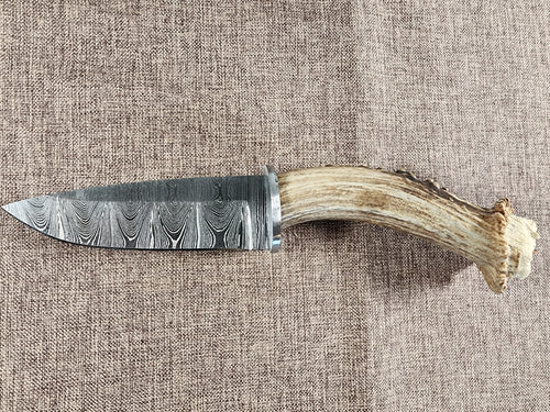 5" Damascus Drop Point #116