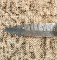 5" Damascus Spear Point #67