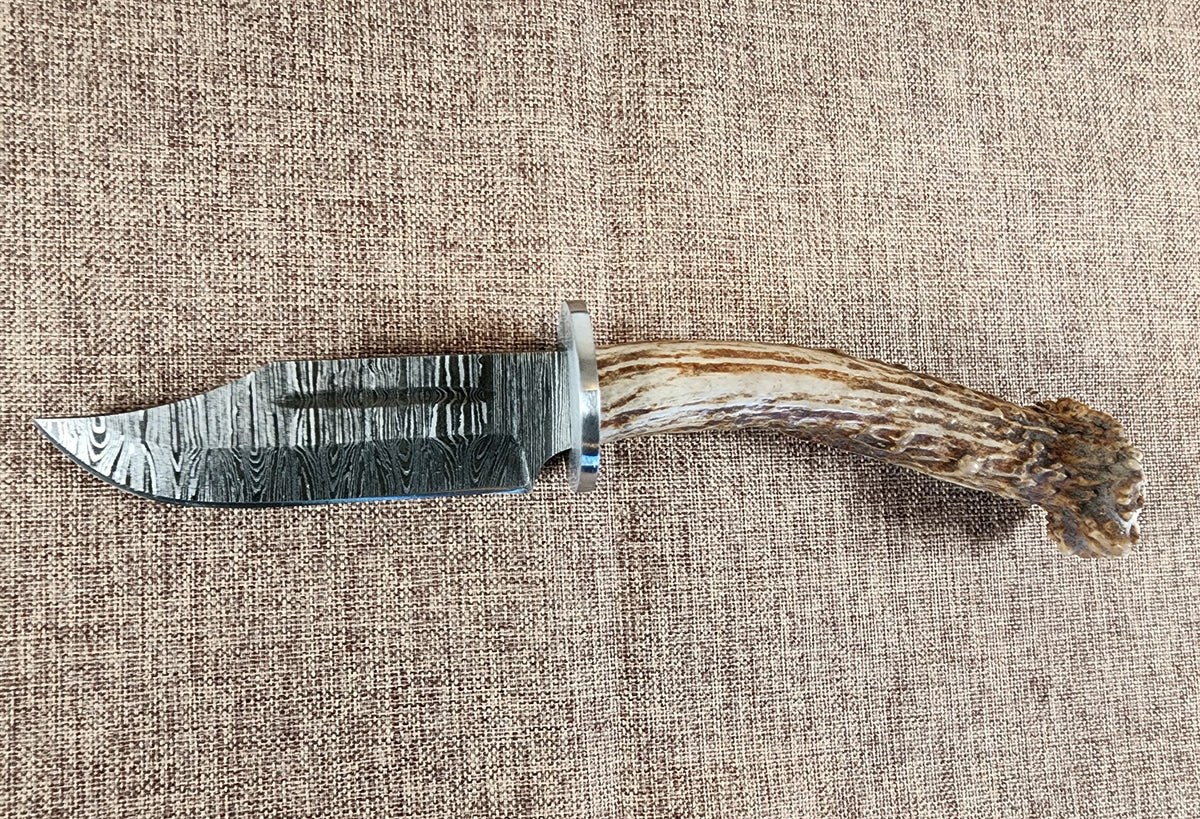 4" Damascus Clip Point B06