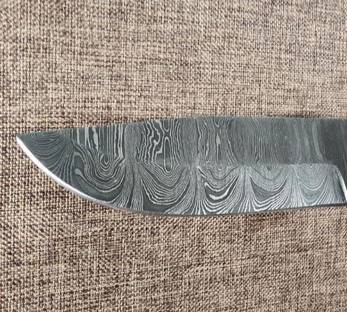 5" Damascus Drop Point #118