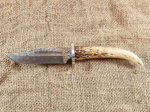 4" Damascus Clip Point #99