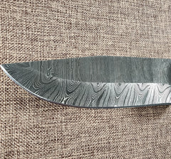 5" Damascus Drop Point #11