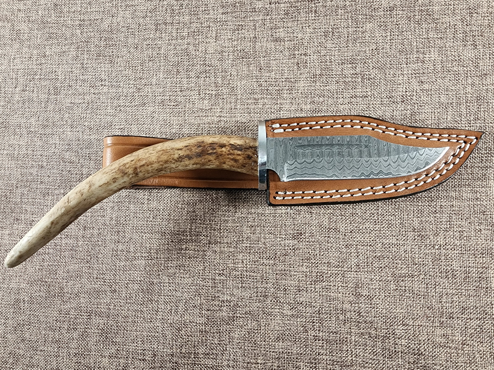 4" Damascus Clip Point #20