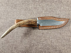 4" Damascus Clip Point #20