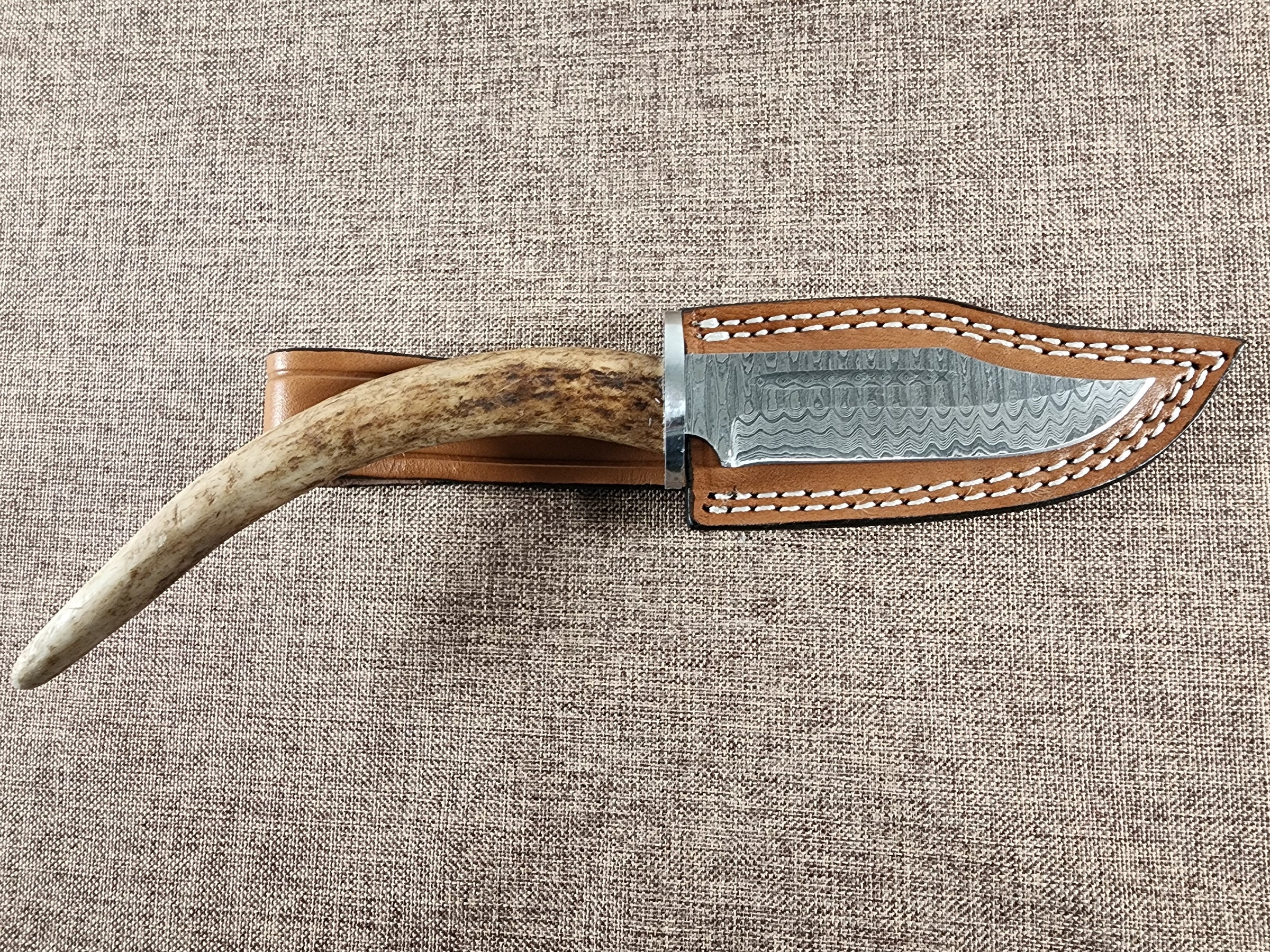 4" Damascus Clip Point #20