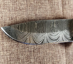 4" Damascus Drop Point C05