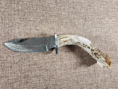 4" Damascus Gut Hook #36