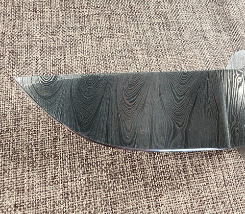 3.5" Damascus Drop Point #161
